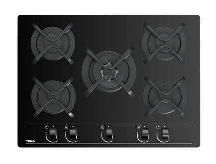 Teka GBC 75030 KBC BK (E4) 5 Gözlü Ankastre Ocak (SİYAH) - Ücretsiz Sevk