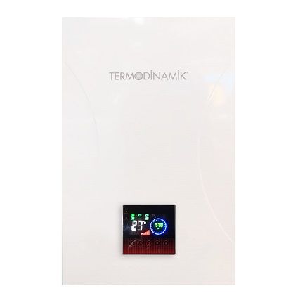 TERMODİNAMİK DEK 12 Dokunmatik Panelli Sıcak Sulu 3 Fazlı Elektrikli Kombi 380V