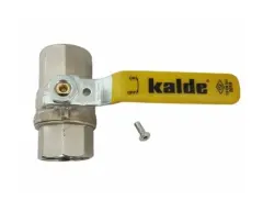Kalde Mop 0,5 Küresel Gaz Vanası Kilitli 1'' - Karma Ücretsiz Kargo