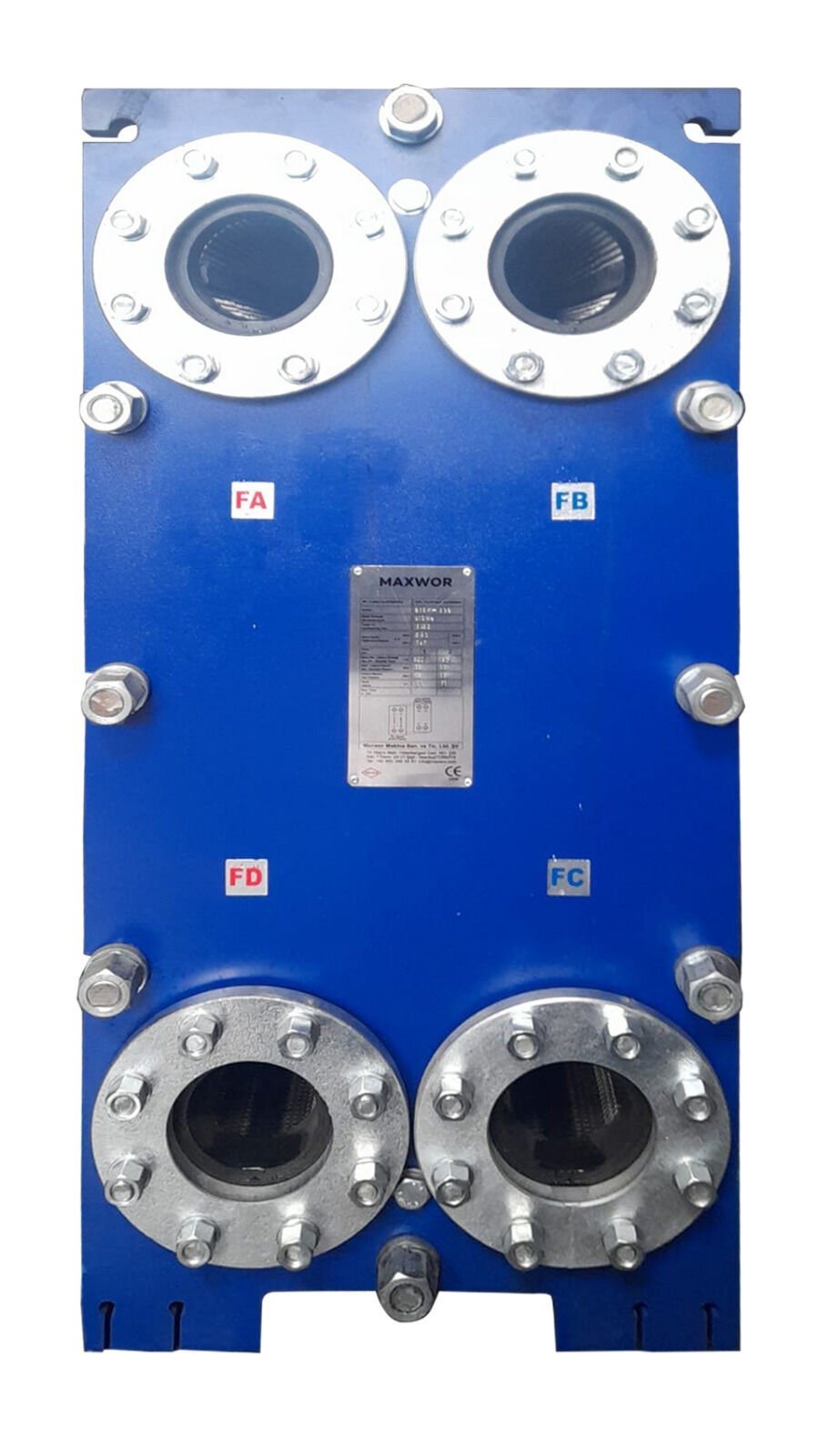 Maxwor B5 5m³ 43 Plakalı Eşanjör - Ücretsiz Sevk