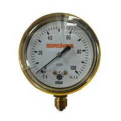 Manometre 100 Mbar - Karma Ücretsiz Kargo