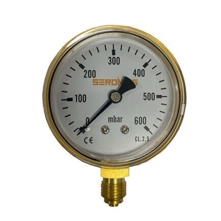 Manometre 600 Mbar - Karma Ücretsiz Kargo