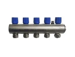 Kalde Kendinden Vanalı Kollektör (11'li) 1'' Mavi - Karma Ücretsiz Kargo