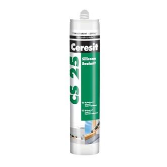 Ceresit CS 225 Şeffaf Silikon 280gr - 25 Adet - Ücretsiz Sevk