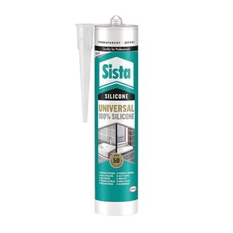 Sista Şeffaf Silikon 280ml - 20 Adet - Ücretsiz Sevk