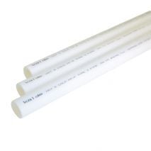 Kalde 50 mm Beyaz Boru PN 20 - 20 Metre - 5 Adet - Ücretsiz Sevk-