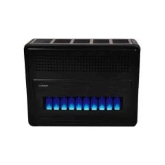 As Royal HR 11000 G Dt - 11Kw Hermetik Soba - Duvar Tipi Camlı Fansız - Siyah - Ücretsiz Sevk