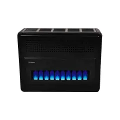 As Royal HR 11000 G Dt - 11Kw Hermetik Soba - Duvar Tipi Camlı Fansız - Siyah - Ücretsiz Sevk