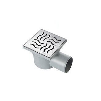 Mts 509 Yer Süzgeci Üstü Krom 10X10 / 32 MM- Ücretsiz Sevk