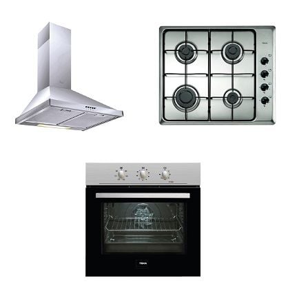 Teka Chef 1 Ankastre 3'lü Set (Ocak + Fırın + Davlumbaz)