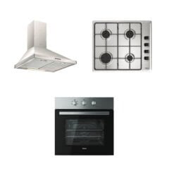 Teka Chef 1 Ankastre 3'Lü Set (Ocak + Fırın + Davlumbaz) - Ücretsiz Sevk