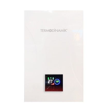 TERMODİNAMİK DEK 30 Dokunmatik Panelli Sıcak Sulu 3 Fazlı Elektrikli Kombi 380V