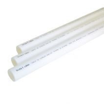 Kalde 50 MM Beyaz Boru PN 20 - 20 Metre - 5 Adet - Ücretsiz Sevk-