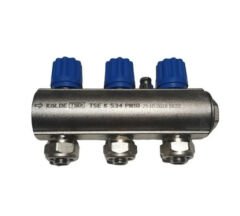 Kalde Kendinden Vanalı Kollektör (3'Lü) 1'' Mavi -Karma Ücretsiz Kargo