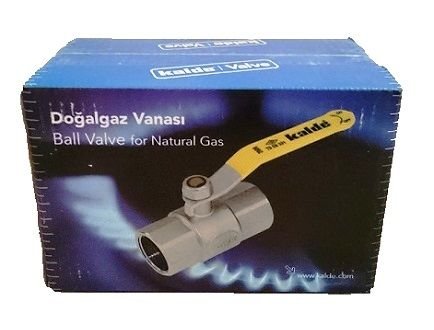 Kalde Mop 0,5 Küresel Gaz Vanası Kilitli 1'' 25 Adet - Ücretsiz Sevk