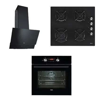 Teka Chef 5 Ankastre 3'Lü Set (Ocak + Fırın + Davlumbaz) - Ücretsiz Sevk.
