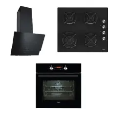 Teka Chef 5 Ankastre 3'Lü Set (Ocak + Fırın + Davlumbaz) - Ücretsiz Sevk.