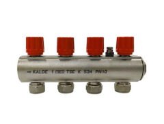 Kalde Kendinden Vanalı Kollektör (4'Lü) 1'' Kırmızı - Karma Ücretsiz Kargo