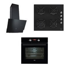 Teka Chef 5 Ankastre 3'Lü Set (Ocak + Fırın + Davlumbaz) - Ücretsiz Sevk