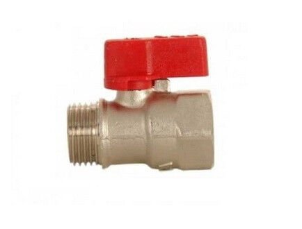 ECA Mini Küresel Vana ½'' - Kırmızı - Karma Ücretsiz Kargo