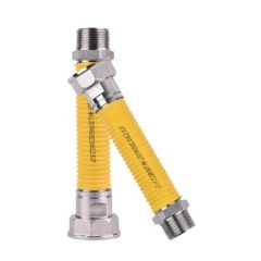 Dlux Flex 20 cm (316L) 1''Makaronlu Sayaç Flexi TS 13890 - 50 Adet - Ücretsiz Sevk