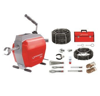 Rothenberger R 600 Kanal Açma Makinesi + 16/22 MM Spiral Ve Uç Seti - Ücretsiz Sevk
