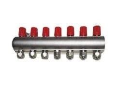Kalde Kendinden Vanalı Kollektör (7'Li) 1'' Kırmızı - Karma Ücretsiz Kargo
