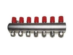 Kalde Kendinden Vanalı Kollektör (7'Li) 1'' Kırmızı - Karma Ücretsiz Kargo