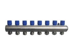 Kalde Kendinden Vanalı Kollektör (8'Li) 1'' Mavi - Karma Ücretsiz Kargo