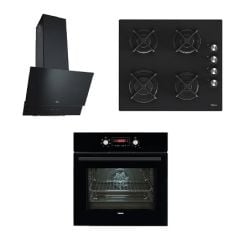 Teka Chef 7 Ankastre 3'lü Set (Ocak + Fırın + Davlumbaz)