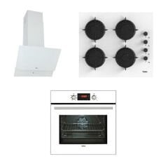 Teka Chef 8 Ankastre 3'Lü Set (Ocak + Fırın + Davlumbaz) - Ücretsiz Sevk