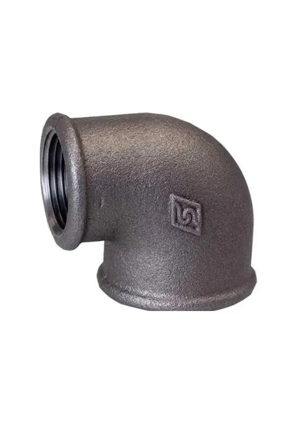 Ekpaş ¾”x ½” Siyah Redüksiyon Dirsek