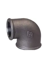 Ekpaş 1”x ¾” Siyah Redüksiyon Dirsek