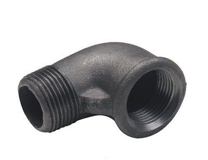 EKPAŞ 3/4'' SİYAH KUYRUKLU DİRSEK (70 Adet - Ücretsiz Sevk)