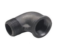 EKPAŞ 3/4'' SİYAH KUYRUKLU DİRSEK - Karma Ücretsiz Kargo