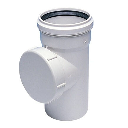 Kalde PVC-U 75 mm Atık Su Temizleme Parçası