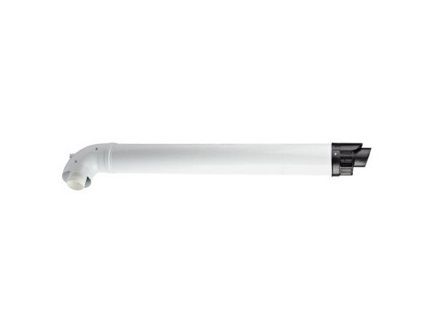 Eca Felis Yatay Hermetik Baca Kiti, L=670 mm, Ø80/125 mm -  50/65 kW için - AB55