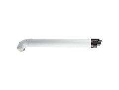 Eca Felis Yatay Hermetik Baca Kiti, L=670 mm, Ø80/125 mm -  50/65 kW için - AB55