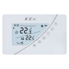 Eca Poly Touch 400 W Kablosuz Programlanabilir Dijital Oda Termostatı - Ücretsiz Sevk